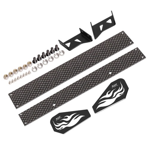 Carbon rear spoiler fiber tail - rear,